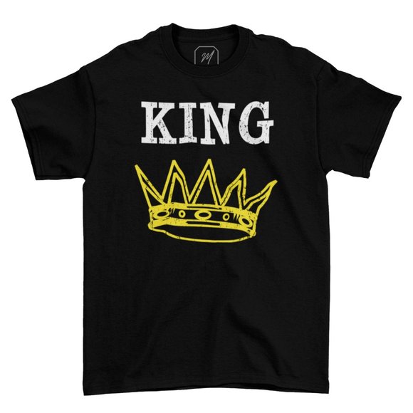 King Teecart Couple Tshirt - Picture 1 of 3